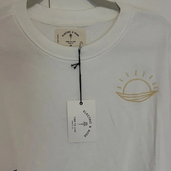 Electric & Rose New with Tags- Classic Doodles Sweatshirt - Picture 9 of 11